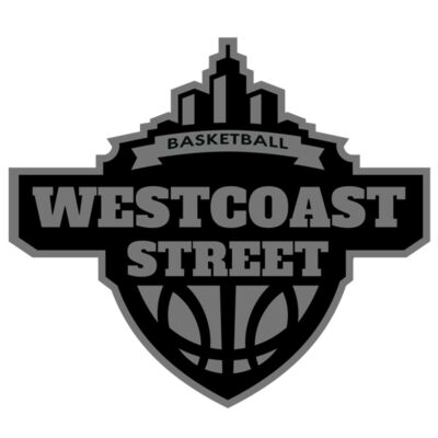 Westcoast Street Basketball League logo template Miniatura