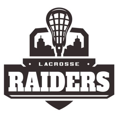 Raiders Lacrosse Logo Template Miniatura