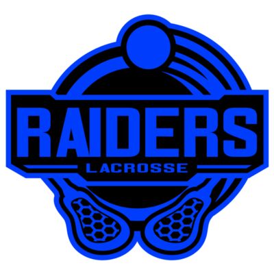 Raiders Lacrosse Logo Template 02 Miniatura
