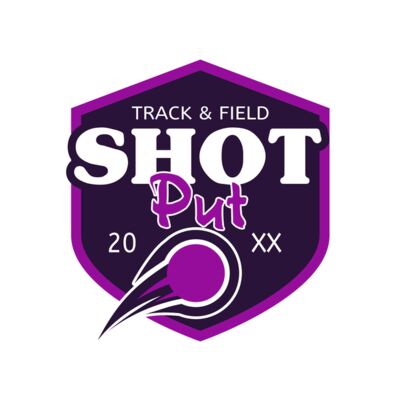 Shot put logo 04 Miniatura