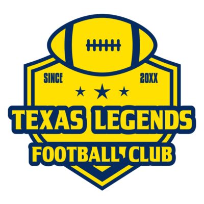 American Football logo 16 Miniatura