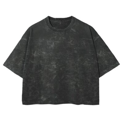 Playera Boxy Fit Mineral Wash 265 grs 🔥 NEW PRODUCT 🔥 Miniatura