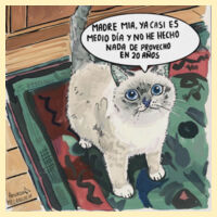 Madre mía, ya casi es medio día... Diseño