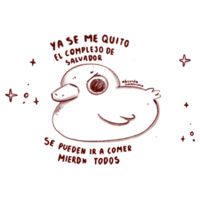 Se acabo mi complejo de salvador Diseño