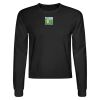 Crop Top Unisex Manga Larga Miniatura