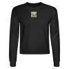 Crop Top Unisex Manga Larga Miniatura