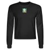 Crop Top Unisex Manga Larga Miniatura