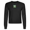 Crop Top Unisex Manga Larga Miniatura