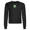 Crop Top Unisex Manga Larga Miniatura