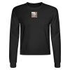 Crop Top Unisex Manga Larga Miniatura