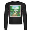 Crop Top Unisex Manga Larga Miniatura